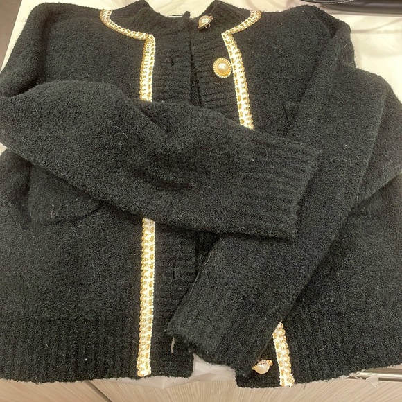 Urban Retrivo Black Cardigan - Picture 2 of 3